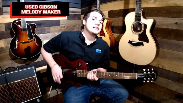 Pre-Owned Gibson Melody Maker смотреть онлайн