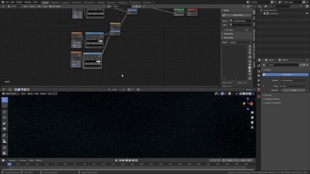 How to make a Starfield in Blender смотреть онлайн
