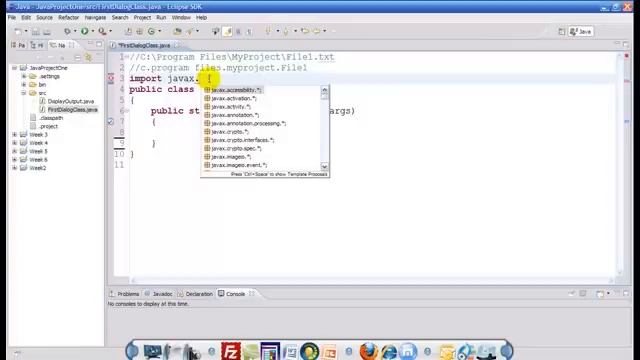 Java Tutorial 3 - Java GUI Output смотреть онлайн