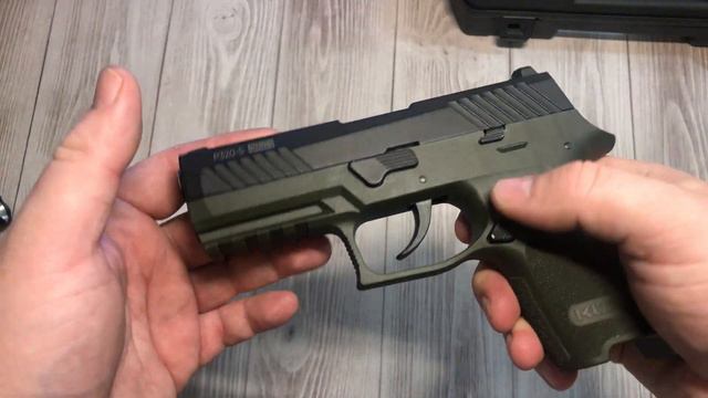 P320-S KURS 10ТК. Сигнальный пистолет Sig Sauer P320 Compact от Курс-С. смотреть онлайн