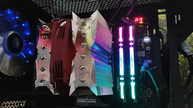 Работа вентилятора TY 127BP процессорного кулера Thermalright Silver Arrow 130 на максимальных обор смотреть онлайн