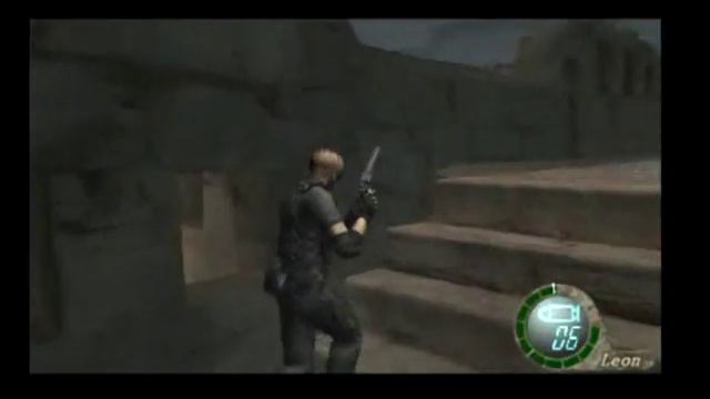 Resident evil 4 Леон с ножом против Краузера Глава 5-3 (на PS2) смотреть онлайн