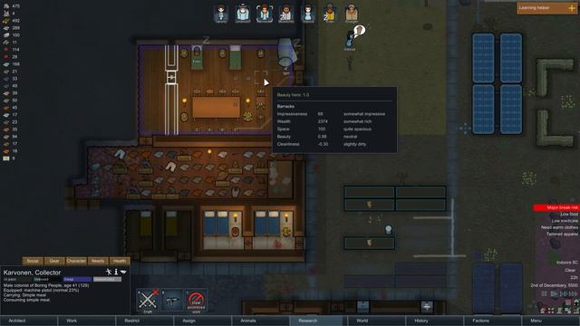 RimWorld Alpha 17 - Ep 13 - Fire Everywhere - Raw Gameplay смотреть онлайн