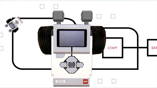 Движение по чёрной линии часть 2 смотреть онлайн