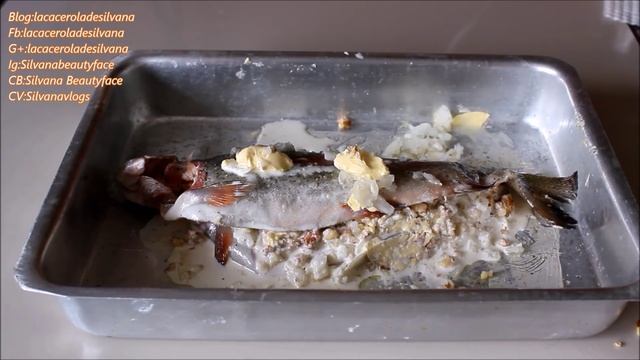 TRUCHA AL HORNO CON ALMENDRAS-PESCADO-LA CACEROLA DE SILVANA смотреть онлайн