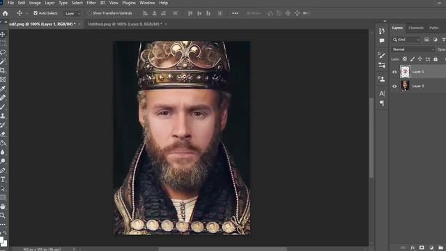 How to Face Swap with Photoshop смотреть онлайн