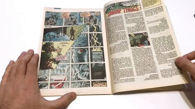 Обзор комикса: синглы Swamp Thing от Мартина Паско и Алана Мура. смотреть онлайн