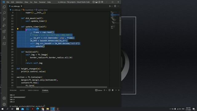 Flet: build modern GUI for Opencv смотреть онлайн