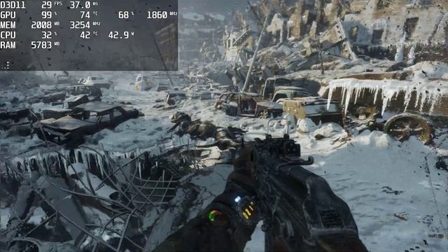 Metro Exodus (DX11 API). FPS Test Nvidia GeForce GT 1030 (INTEL Xeon E5-2630v2) смотреть онлайн