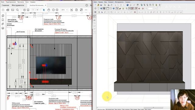 Обзор современной гостиной: тумба под ТВ, раскладной диван, шкаф с витриной смотреть онлайн