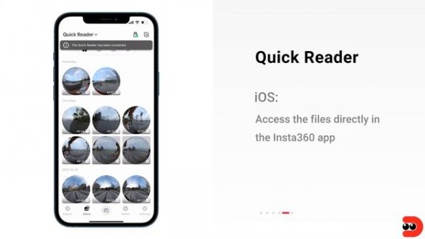 Адаптер Insta360 Quick Reader