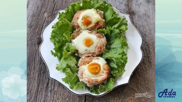 Гнезда из фарша с яйцом Рецепт, пошаговый, как приготовить, видеорецепт смотреть онлайн
