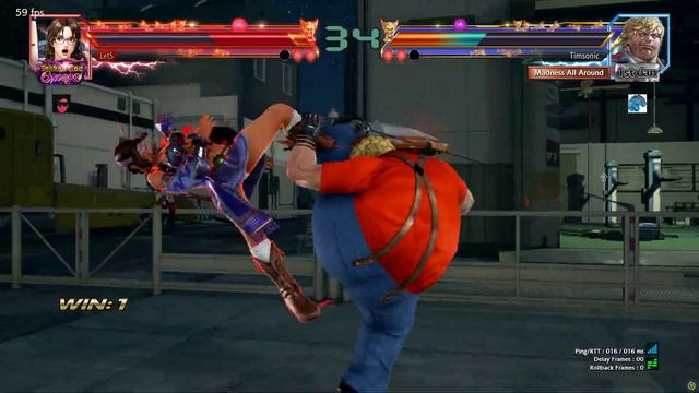 Игры с Timsonic подготовка к OYNOCON предтурнирные матчи | TEKKEN 7 v5.10 | смотреть онлайн