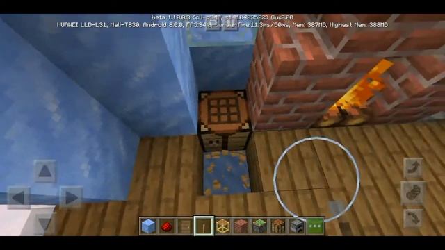 Как сделать стартовый домик из глыбы льда в Minecraft смотреть онлайн