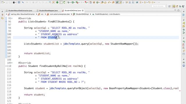 Discover how a ResultSetExtractor works? RowMapper Vs ResultSetExtractor || Spring JDBC | #4 смотреть онлайн