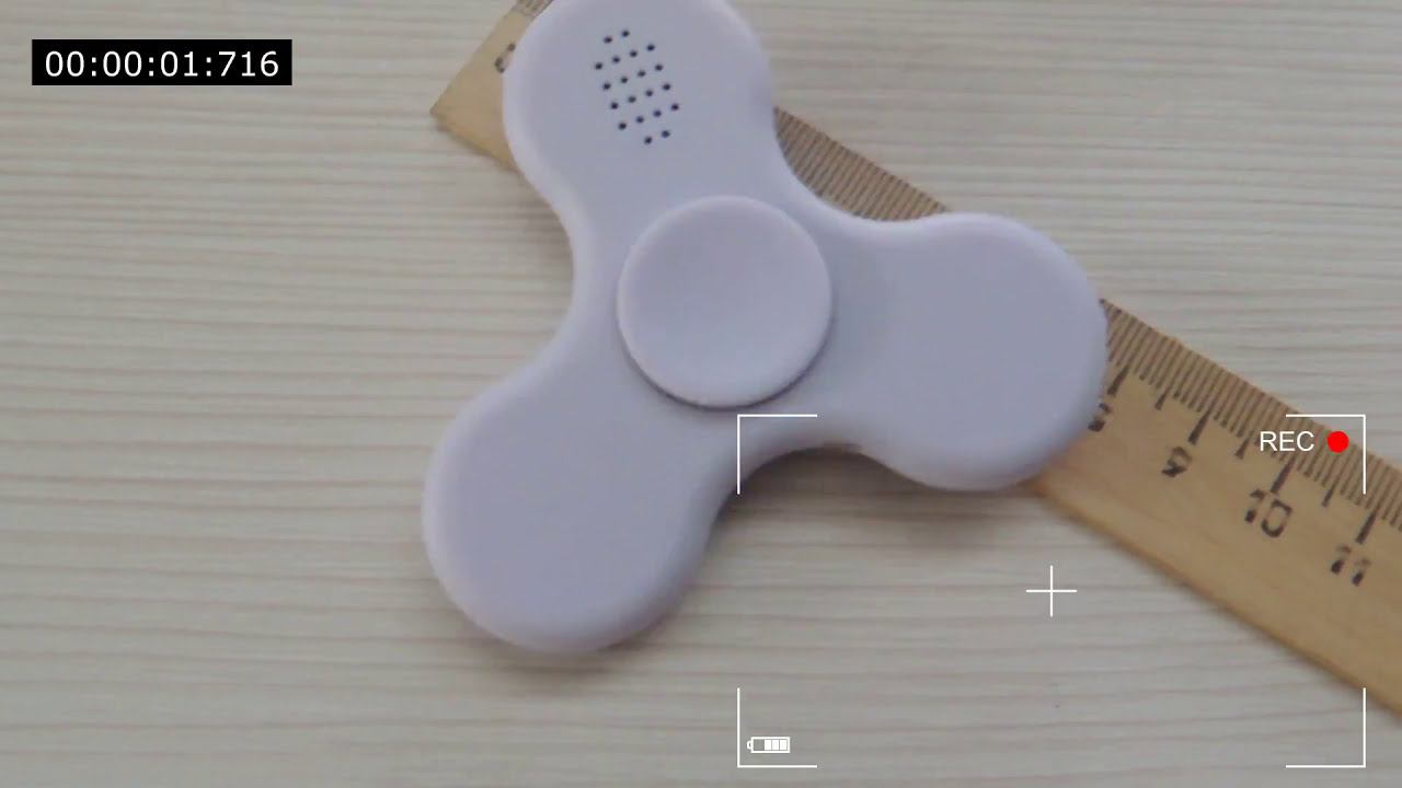 Спиннер с подсветкой и динамиком, воспроизводит музыку по bluetooth смотреть онлайн