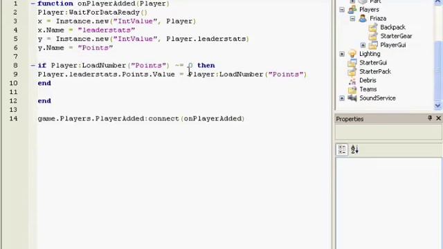ROBLOX Lua Scripting Tutorial 5 SaveNumber and LoadNumber смотреть онлайн