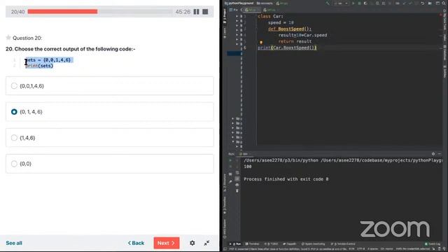 Python certification PCAP mock exam - 3 смотреть онлайн