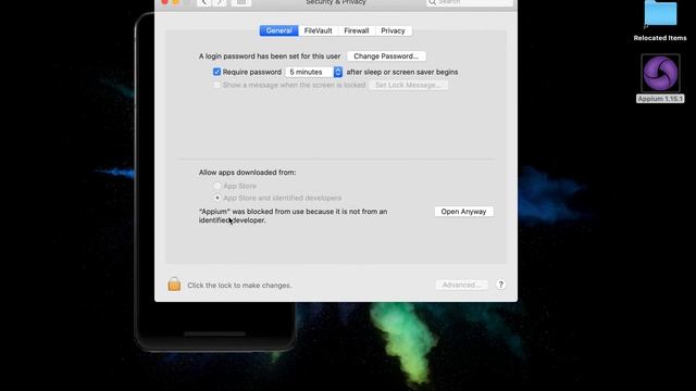 How to Fix “Appium” can’t be opened because Apple cannot check it for malicious software on Mac OS смотреть онлайн