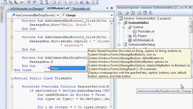 Modify Outlook Inspector command bars (VSTO) смотреть онлайн