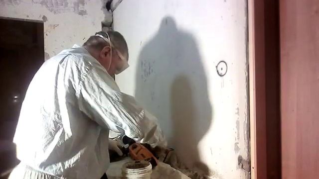 Бурение отверстия в ЖБ стене алмазной коронкой GRAND смотреть онлайн