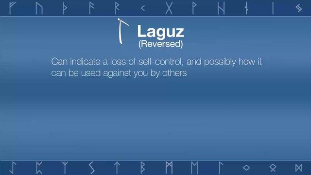 The Elder Futhark :: Laguz (HD) смотреть онлайн