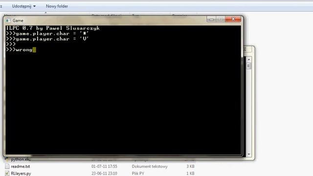 ILPC -- In-game libtcod Python console смотреть онлайн