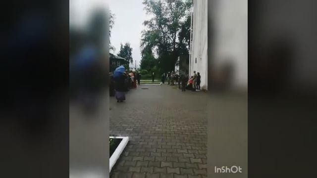 Посажение на коня казака трех лет от роду! Ермалай Иванович,12 июня , был посвящён в воины. :) смотреть онлайн
