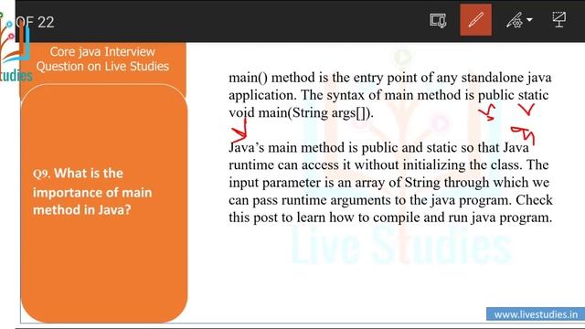 Core java Interview Questions & Answers|2021|java64bit|Top core java Question| coding| By Ashu sir смотреть онлайн