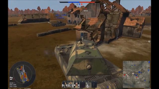 Maus Gameplay (War Thunder) смотреть онлайн