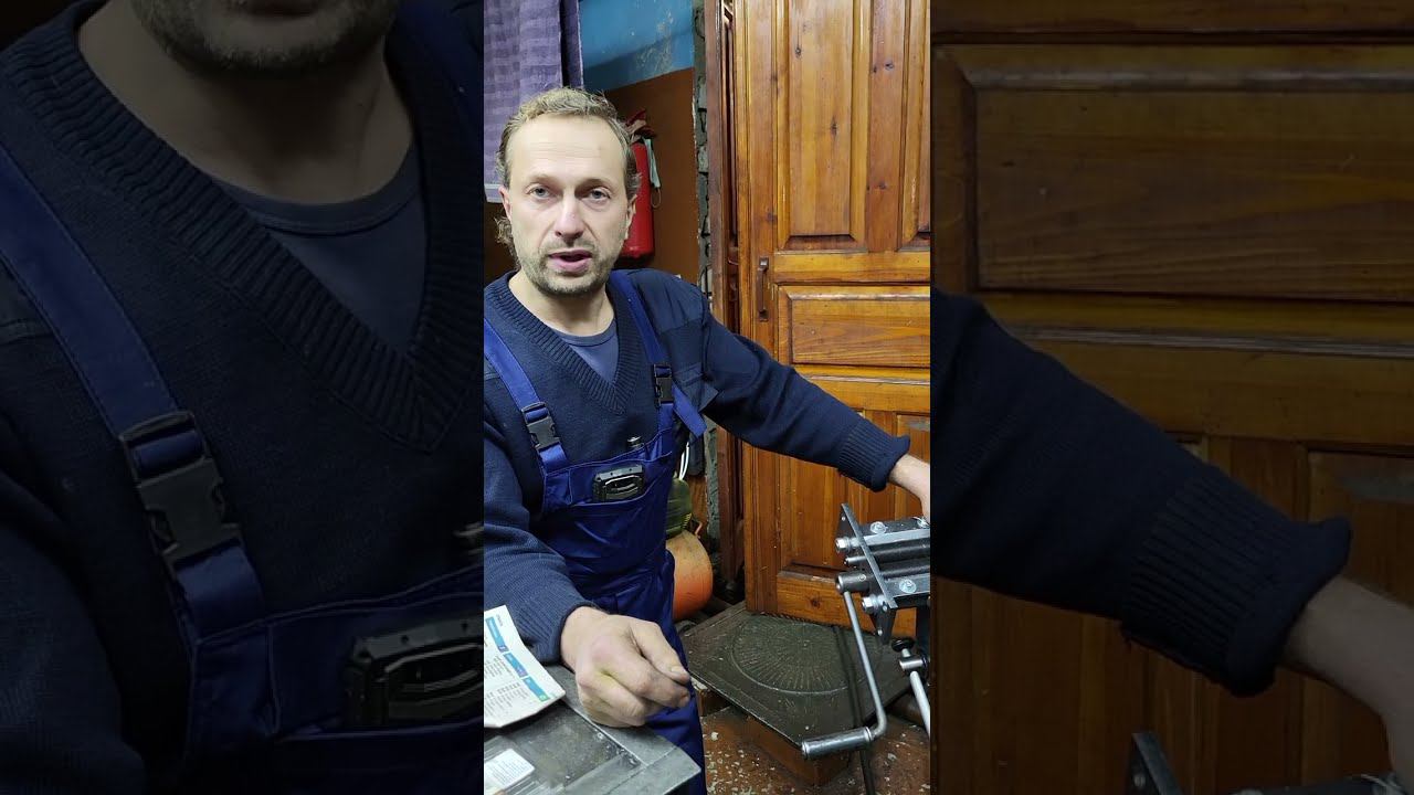 Табакорезка новая ИРС 135/40/1М модернизация. Установка верхних скребков. смотреть онлайн