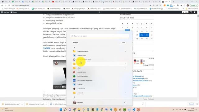 Make Online Documentation Using MkDocs ~ Upload to Github Page смотреть онлайн