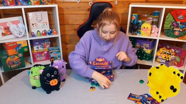 ХЭЛЛОУИНСКИЕ НОВИНКИ В КРАСНО БЕЛОМ ? Новинки КБ halloween?СКВИШИ И МЯГКИЕ ИГРУШКИ? смотреть онлайн