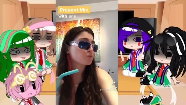 Mha Class 1-A Girl's React to Pro heroes "Game Night"||[My hero academia]||Gacha club смотреть онлайн