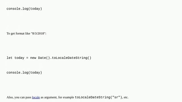 How do I get the current date in JavaScript? смотреть онлайн
