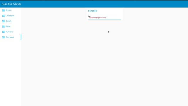 Node-Red: Dashboard Text Input смотреть онлайн