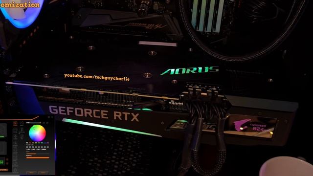 This graphics card has an LCD SCREEN! Gigabyte AORUS Master RTX 3070 8G in-depth review смотреть онлайн