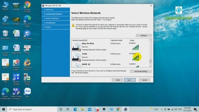 Hướng dẫn Download và Cài in cổng wifi Máy in HP 107w | Download Driver HP 107W смотреть онлайн