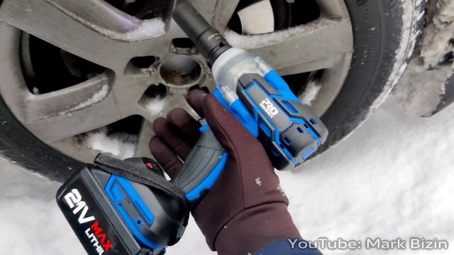 Обзор аккумуляторного гайковёрта Prostormer C AliExpress / Overview Electric Wrench From AliExpress