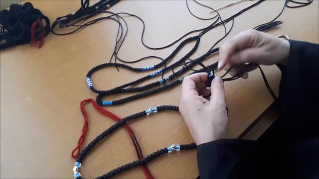 Секреты плетения православных четок. Как заканчивать.