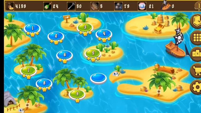 Pirate Islands Nonograms смотреть онлайн