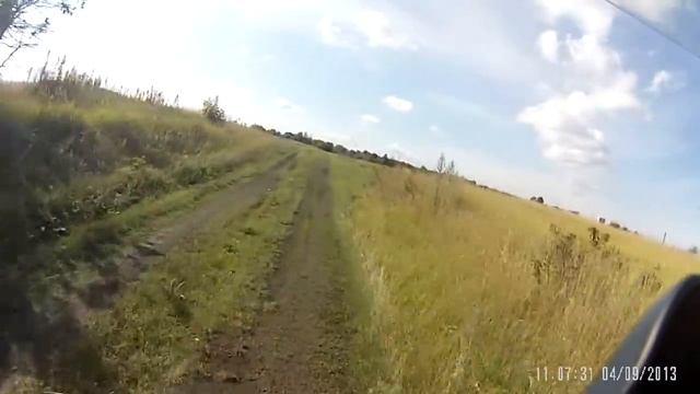 Покатухи на эндуро.Слетела цепь. смотреть онлайн