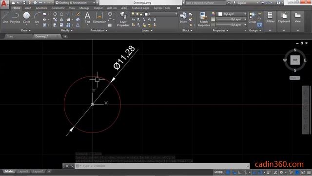 How to Change the Size of Circle in AutoCAD смотреть онлайн
