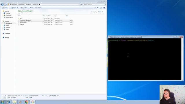 Git - 3 Trabajando en nuestro repositorio. (git init, git clone, git add, git commit, git status) смотреть онлайн