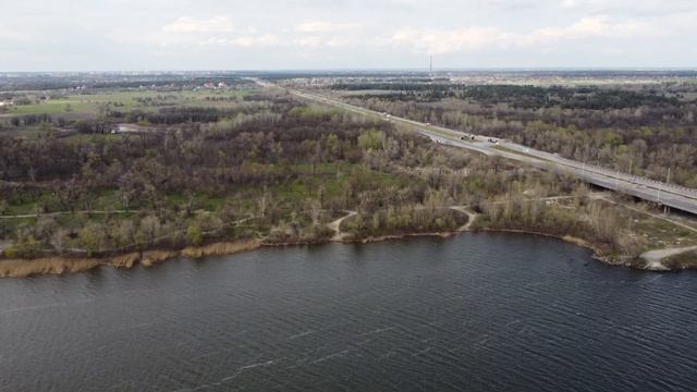Новый мост Каменское, пролет над водой смотреть онлайн