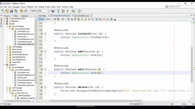 Crud en Angular + Spring de Java + MySQL - Servicio Web - Parte 04 смотреть онлайн
