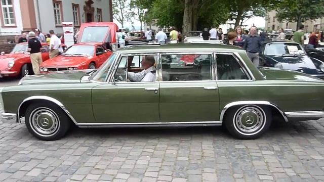 Oldtimertreffen Mainz MERCEDES 600 W100 смотреть онлайн