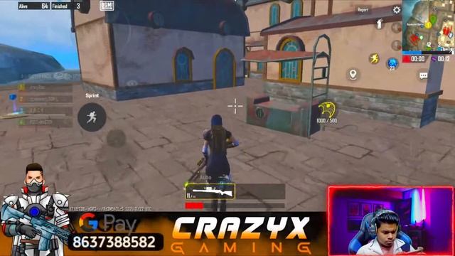 BGMI NEW EVENTS REACT SURVIVAL| RANK PUSH WITH RANDOMS| CRAZYX IS LIVE смотреть онлайн