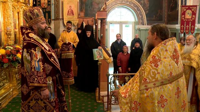 Архиепископ Майкопский и Адыгейский Тихон отметил свой день тезоименитства смотреть онлайн
