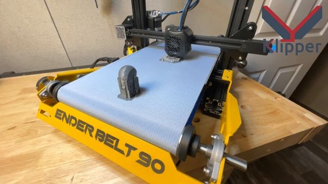 Ender 3 Conveyor 90 running Klipper смотреть онлайн